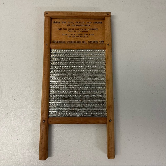 Vintage Dubl Handi 18" Washboard - Picture 2 of 4